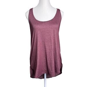 Lululemon 105 Singlet Tank Top Size 10 Heathered Cranberry Purple NWT